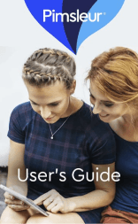 PIMSLEUR USER'S GUIDE Cover